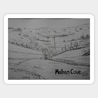 Malham Cove Sticker